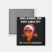 Aimant Est-Ce Que Vous Aimez Orlando ? C'est le lever du  (Recto/Verso)