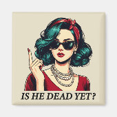 Aimant Est-Il Mort, Mais Drôle De Dire Un Humour Sombre V (Devant)