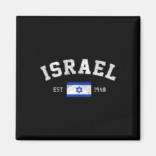 Aimant Est. Jour de l'indépendance - Drapeau israélien 19