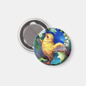 Aimant Est Tombé Un Bon Poussin De Pâques (Recto/Verso)