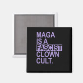 Aimant Est Un Culte De Clown fasciste - Lavande (Recto/Verso)
