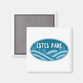 Aimant Estes Park Colorado Extérieur (Recto/Verso)