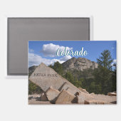 Aimant Estes Park Colorado Paysage (Recto/Verso)