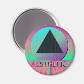 Aimant esthétique des ondes de vapeur (Recto/Verso)