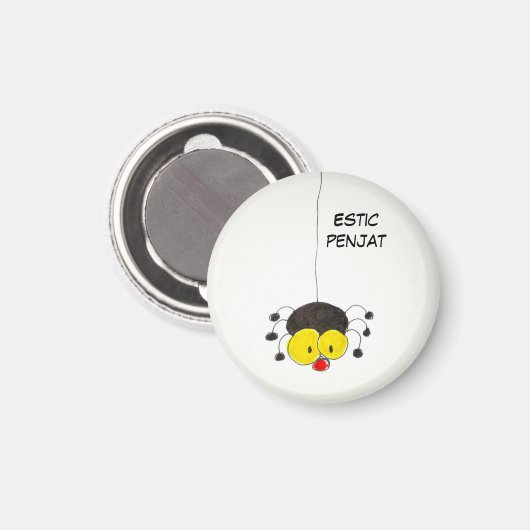 Aimant « estic penjat ». (Recto/Verso)