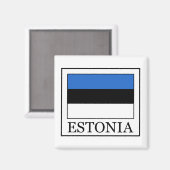 Aimant Estonie (Recto/Verso)