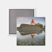 Aimant Estonie, îles de l'Estonie occidentale, Saaremaa (Recto/Verso)