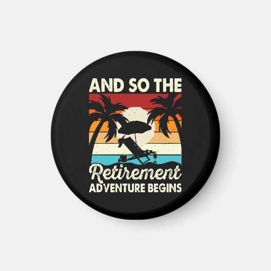 Aimant Et ainsi commence l'aventure de la retraite (Devant)