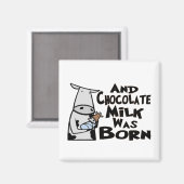 Aimant Et Le Lait Chocolat Est Né (Recto/Verso)