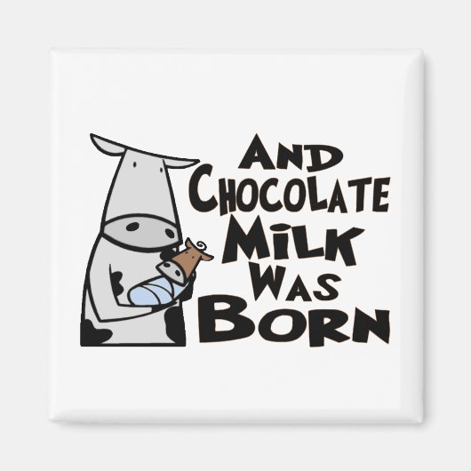 Aimant Et Le Lait Chocolat Est Né (Devant)
