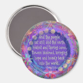 Aimant "Et le peuple s'assoit encore" Inspiritisme (Recto/Verso)