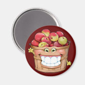 Aimant Et les pommes ? ! Joyeuses pommes ! (Recto/Verso)