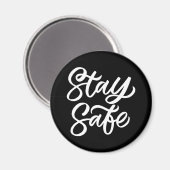 Aimant Et Restez en sécurité (Recto/Verso)