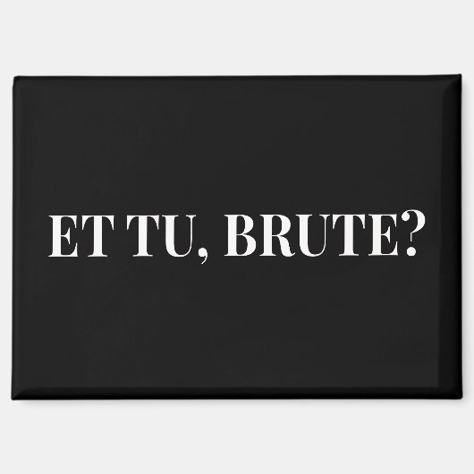 Aimant Et Tu, Brute ? Jules César III de Shakespeare (Recto)