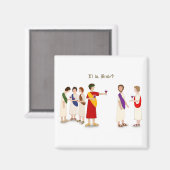 Aimant Et Tu Brute ? Julius César à une fête (Recto/Verso)