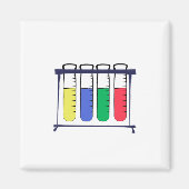 Aimant Étagère de tube d'essai (Devant)