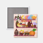 aimant étagères de cuisine (Recto/Verso)