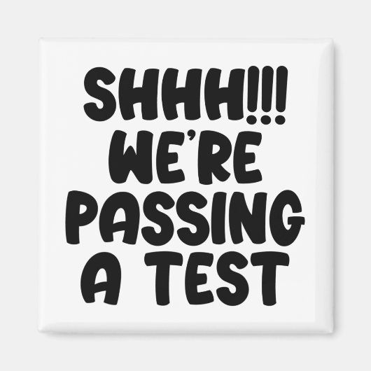 Aimant Étaient Ping A Test Funny Test Jour 2022 Test Teac (Devant)