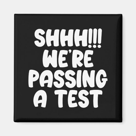 Aimant Étaient Ping A Test Funny Test Jour 2024 Test Teac (Devant)