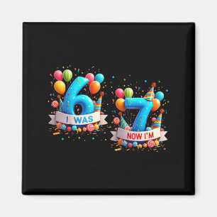Aimant Était 6 7 décorations de ballons pour garçon ou fi