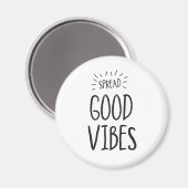 Aimant Étaler Good Vibes (Recto/Verso)