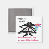 Aimant étaler un peu de gentillesse (Recto/Verso)