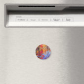 Aimant Étang de réflexion automnal Impressionniste (In Situ (Lave-vaisselle))