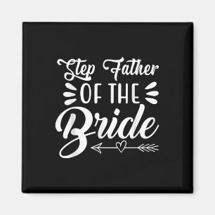 Aimant Étape Père De La Mariée Mariage Fête Famille Maria