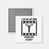 Aimant Étapes de l'exercice (Recto/Verso)