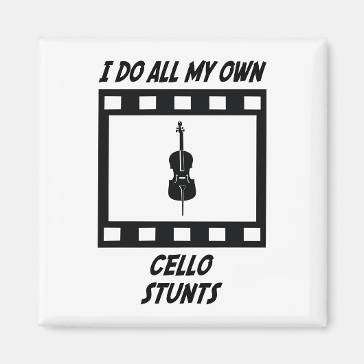 Aimant Étapes du cello (Devant)