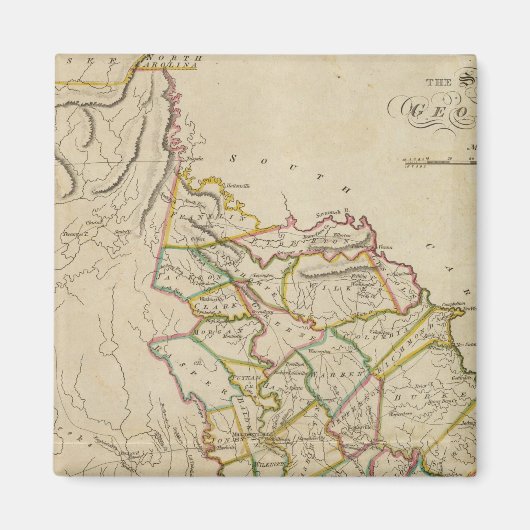 Aimant État de Géorgie (Devant)