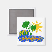 Aimant État d'esprit de Fidji (Recto/Verso)