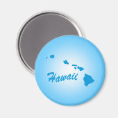 Aimant État d'Hawaii (Recto/Verso)