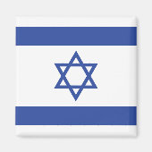 Aimant Etat d'Israël Drapeau, Étoile de David Juifs (Devant)
