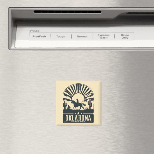 Aimant État d'Oklahoma Sooner (In Situ (Lave-vaisselle))