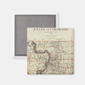 Aimant État du Colorado (Recto/Verso)