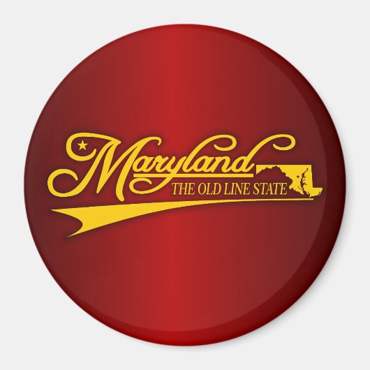 Aimant État du Maryland (Devant)