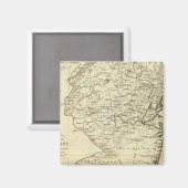 Aimant État du New Jersey (Recto/Verso)