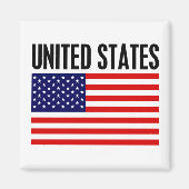 Aimant États-Unis (Devant)