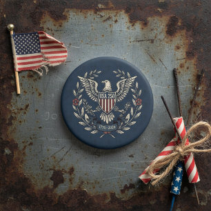 Aimant États-Unis 250 Aigle patriotique motif héritage Na