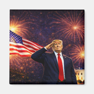 Aimant États-Unis 4 juillet 250 ans Trump Excellence
