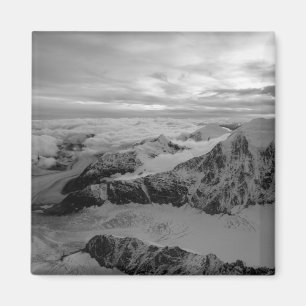 Aimant États-Unis, Alaska, Parc national Denali, Vue aéri