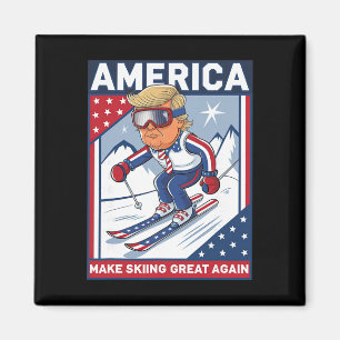 Aimant États-Unis Après Ski Rendre Le Ski Grande Encore D
