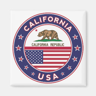 Aimant États-Unis, Californie T-shirt