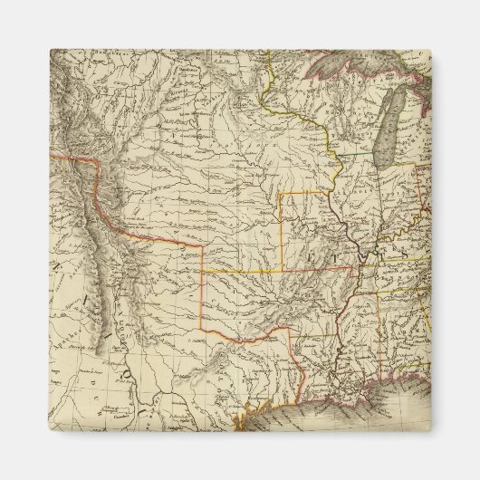 Aimant États-Unis, Canada (Devant)