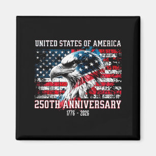 Aimant États-Unis d'Amérique 1776 250e Anniversaire