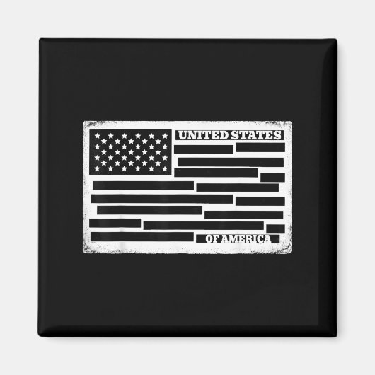 Aimant États-Unis d'Amérique document censuré fichier us (Devant)