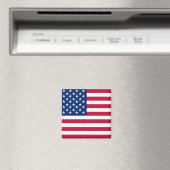 Aimant États-Unis Drapeau américain étoiles et rayures (In Situ (Lave-vaisselle))