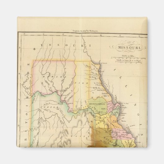 Aimant États-Unis du Missouri (Devant)