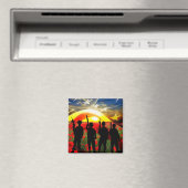 Aimant États-Unis en honneur (In Situ (Lave-vaisselle))